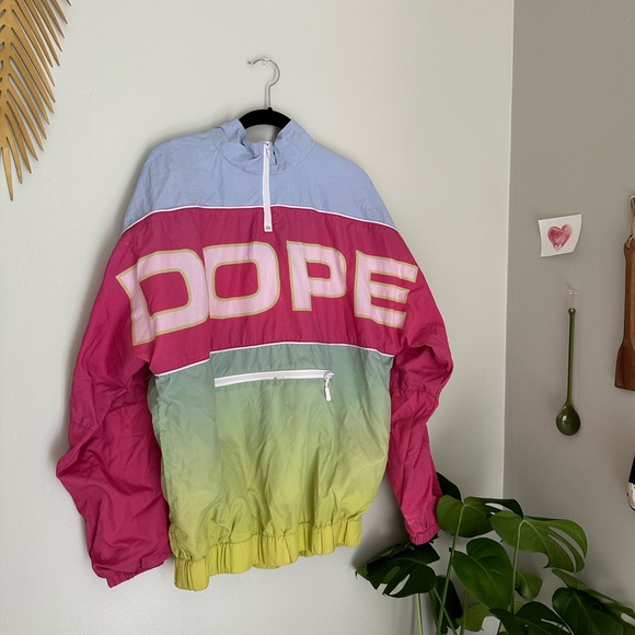 DOPE Jackets & Blazers - DOPE Vintage Pullover Anorack Jacket